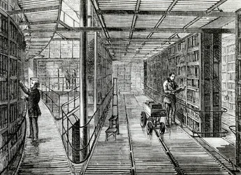 The Book-Cases at the British Museum